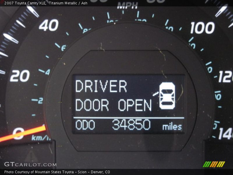 Titanium Metallic / Ash 2007 Toyota Camry XLE