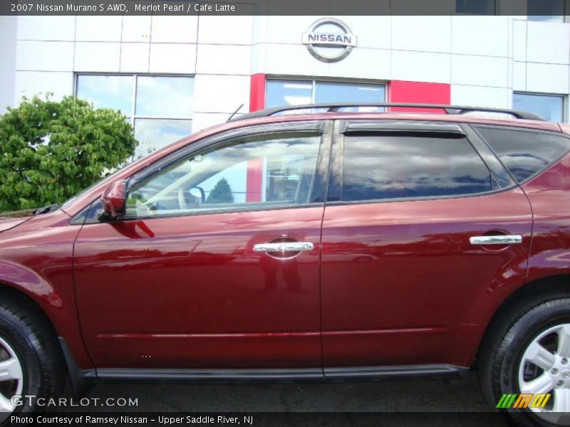 Merlot Pearl / Cafe Latte 2007 Nissan Murano S AWD