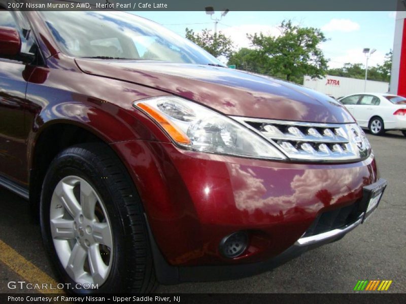 Merlot Pearl / Cafe Latte 2007 Nissan Murano S AWD