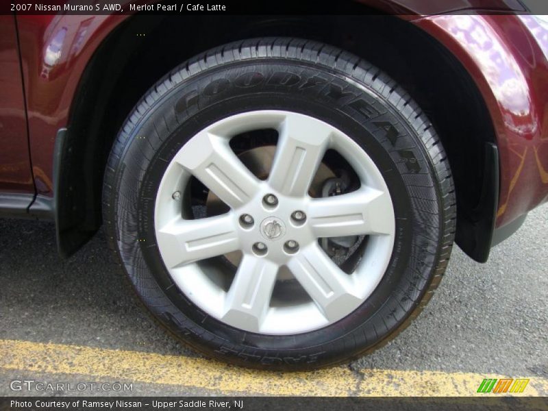 Merlot Pearl / Cafe Latte 2007 Nissan Murano S AWD