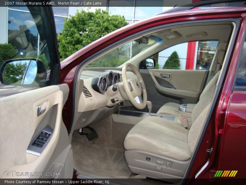 Merlot Pearl / Cafe Latte 2007 Nissan Murano S AWD