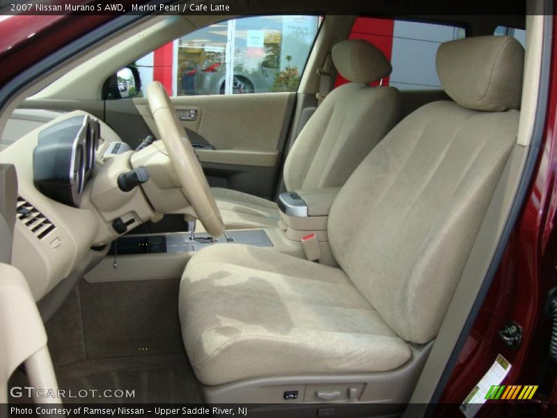 Merlot Pearl / Cafe Latte 2007 Nissan Murano S AWD