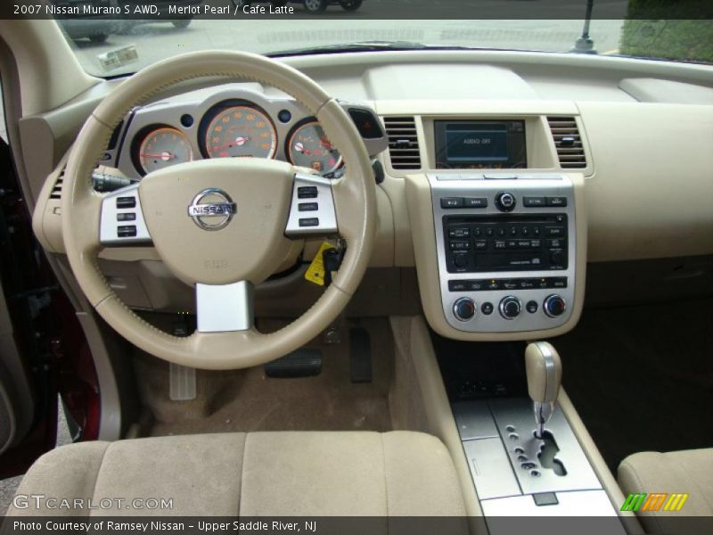 Merlot Pearl / Cafe Latte 2007 Nissan Murano S AWD