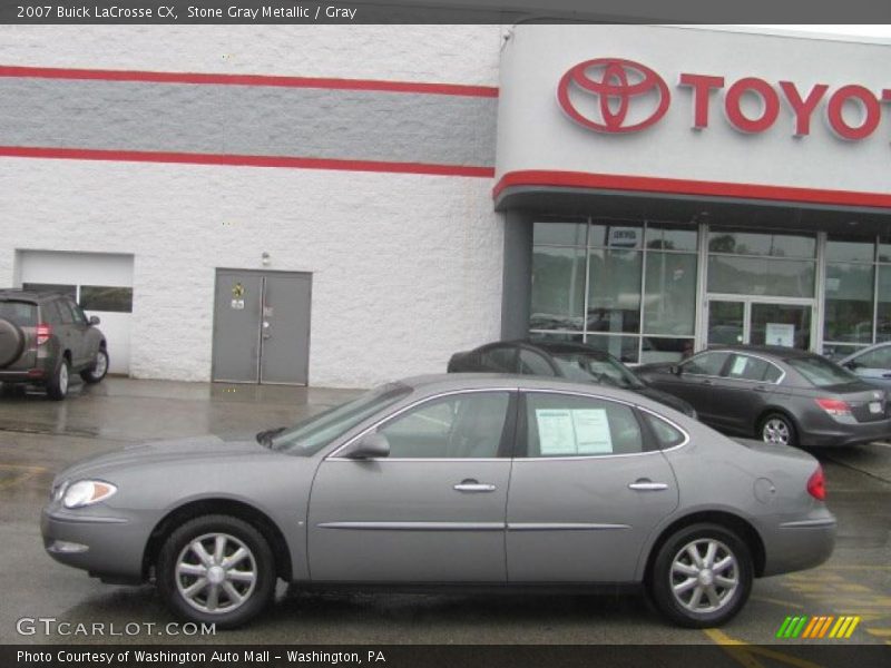 Stone Gray Metallic / Gray 2007 Buick LaCrosse CX