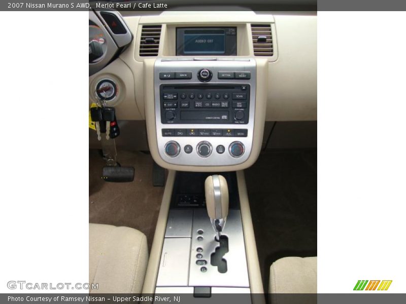 Merlot Pearl / Cafe Latte 2007 Nissan Murano S AWD