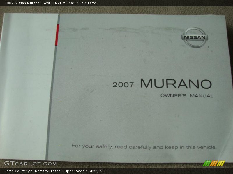 Merlot Pearl / Cafe Latte 2007 Nissan Murano S AWD