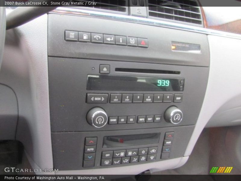 Stone Gray Metallic / Gray 2007 Buick LaCrosse CX