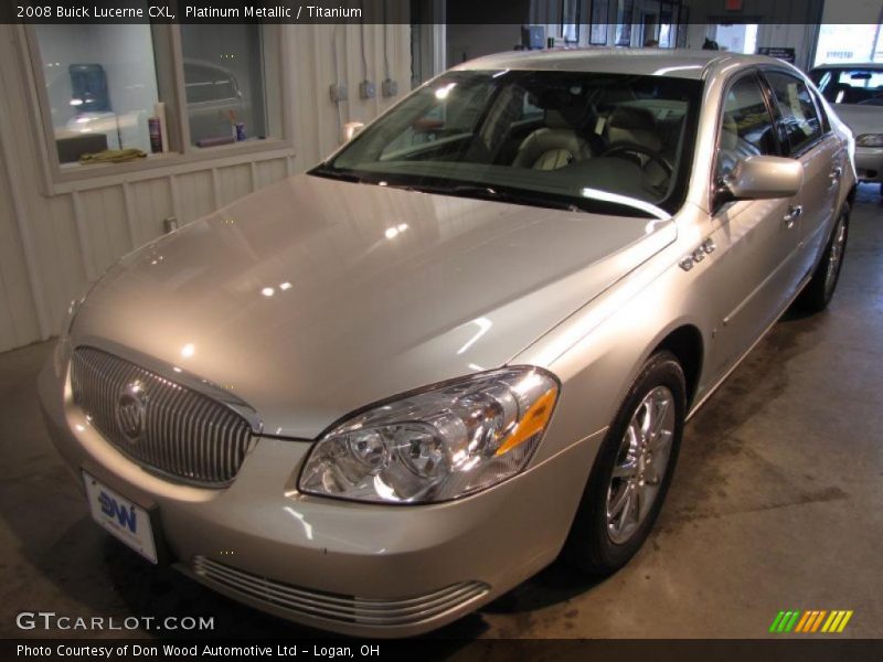 Platinum Metallic / Titanium 2008 Buick Lucerne CXL