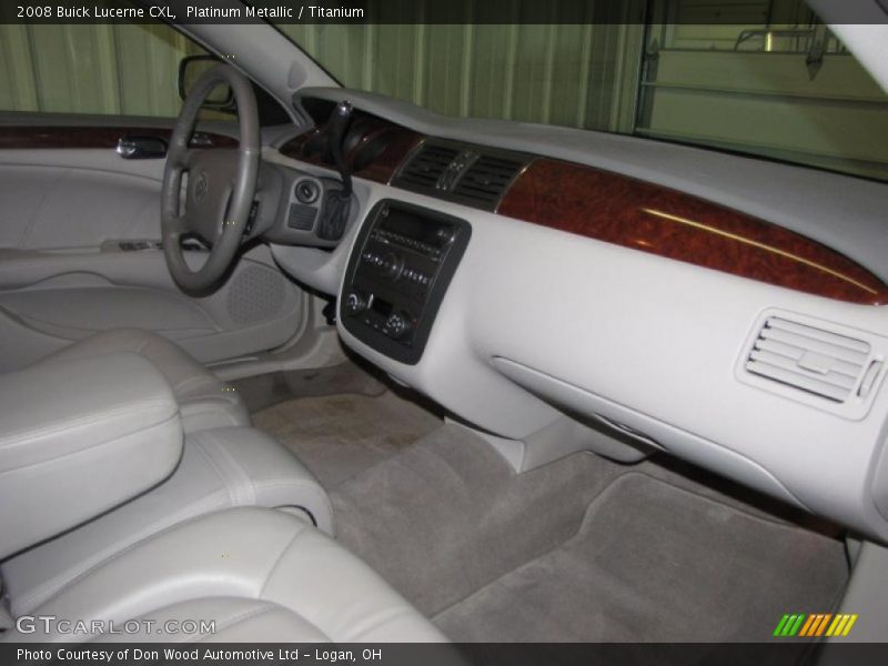 Platinum Metallic / Titanium 2008 Buick Lucerne CXL