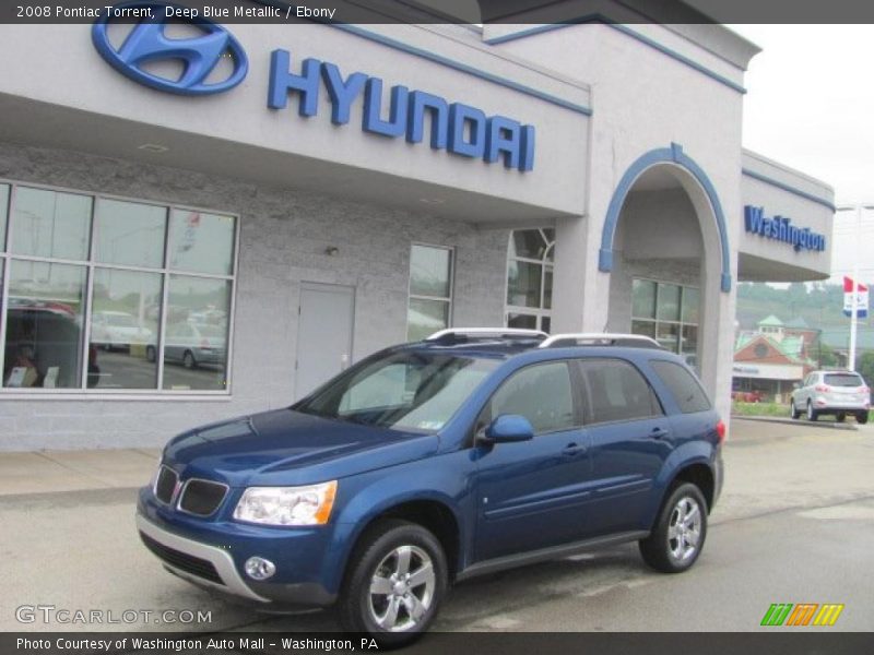 Deep Blue Metallic / Ebony 2008 Pontiac Torrent