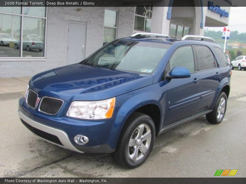 Deep Blue Metallic / Ebony 2008 Pontiac Torrent