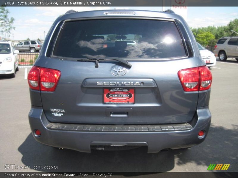 Slate Metallic / Graphite Gray 2009 Toyota Sequoia SR5 4x4