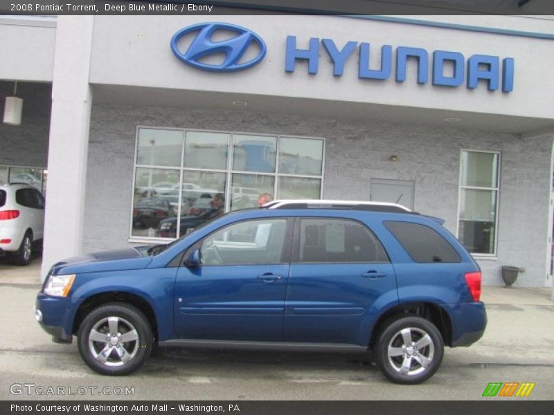 Deep Blue Metallic / Ebony 2008 Pontiac Torrent