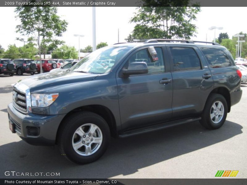 Slate Metallic / Graphite Gray 2009 Toyota Sequoia SR5 4x4