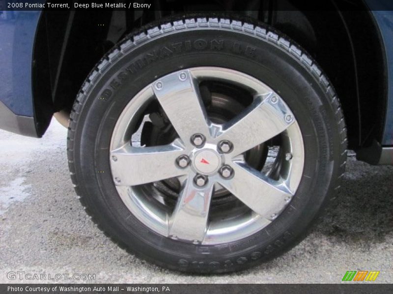 Deep Blue Metallic / Ebony 2008 Pontiac Torrent