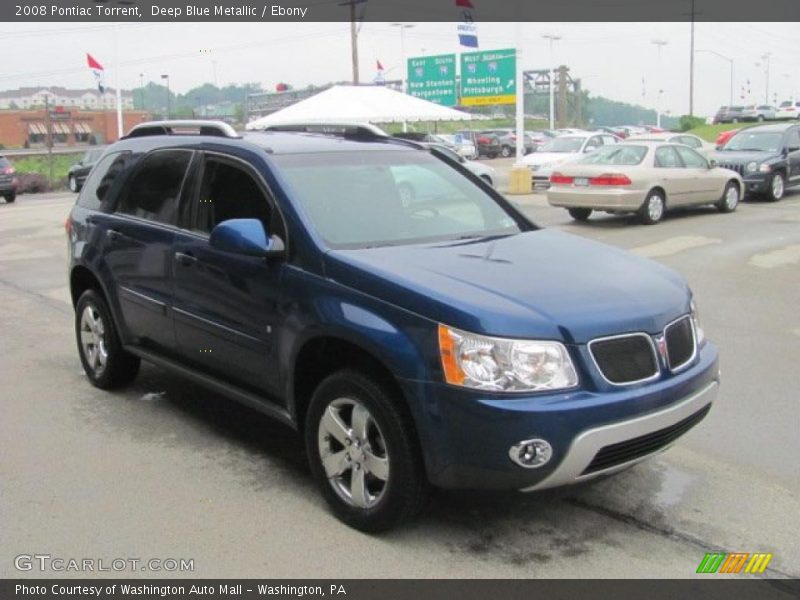 Deep Blue Metallic / Ebony 2008 Pontiac Torrent