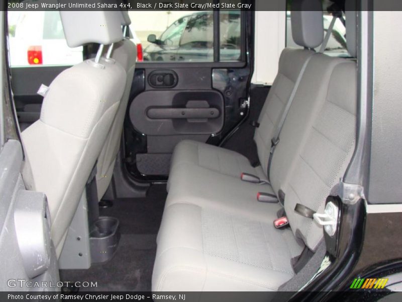Black / Dark Slate Gray/Med Slate Gray 2008 Jeep Wrangler Unlimited Sahara 4x4