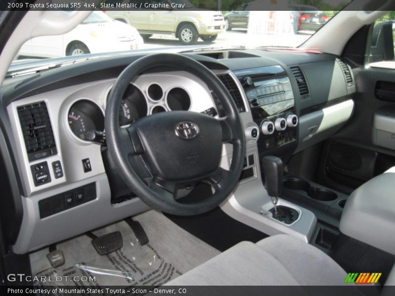 Slate Metallic / Graphite Gray 2009 Toyota Sequoia SR5 4x4