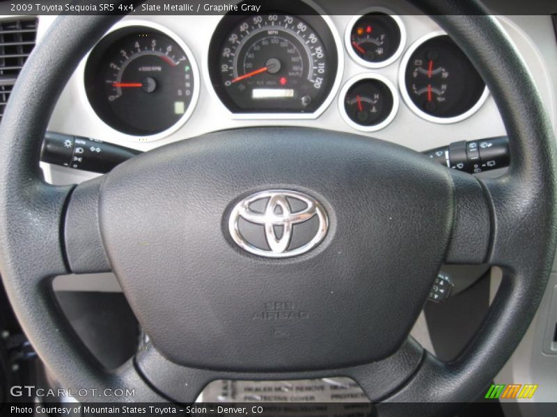 Slate Metallic / Graphite Gray 2009 Toyota Sequoia SR5 4x4