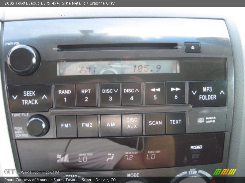 Slate Metallic / Graphite Gray 2009 Toyota Sequoia SR5 4x4