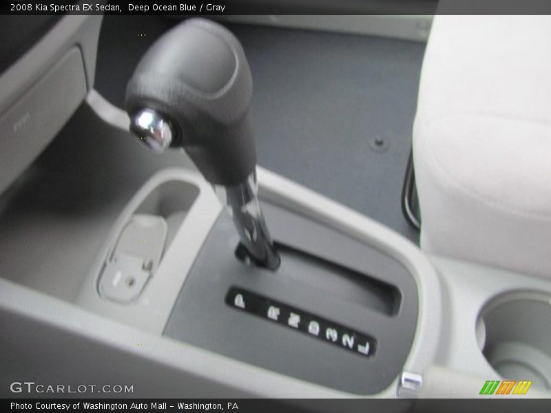 Deep Ocean Blue / Gray 2008 Kia Spectra EX Sedan