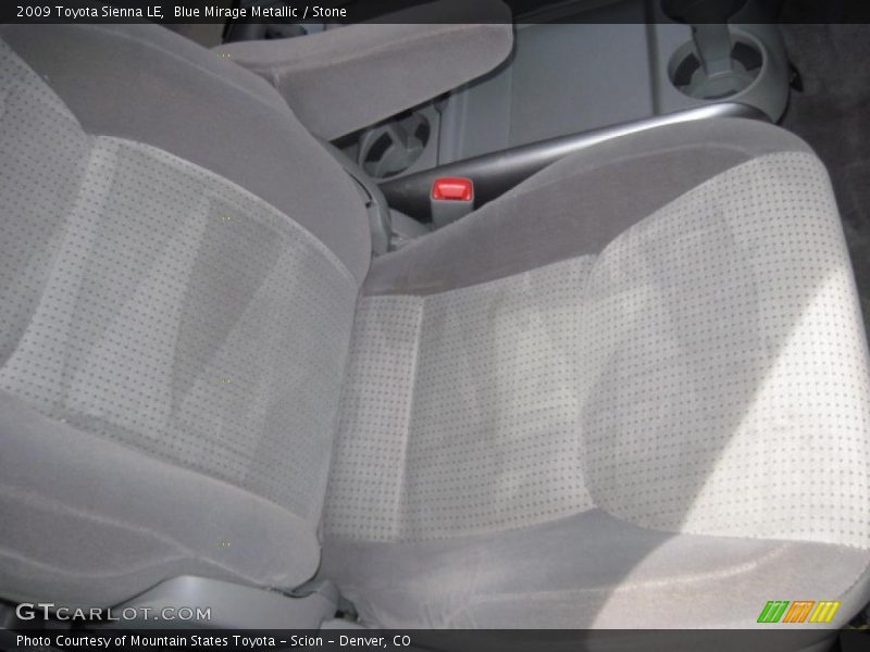 Blue Mirage Metallic / Stone 2009 Toyota Sienna LE