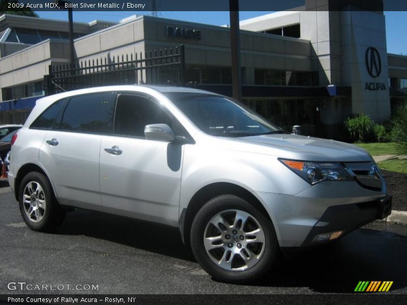 Billet Silver Metallic / Ebony 2009 Acura MDX