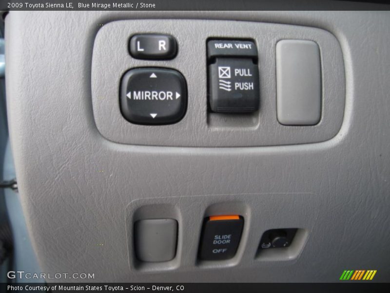 Blue Mirage Metallic / Stone 2009 Toyota Sienna LE
