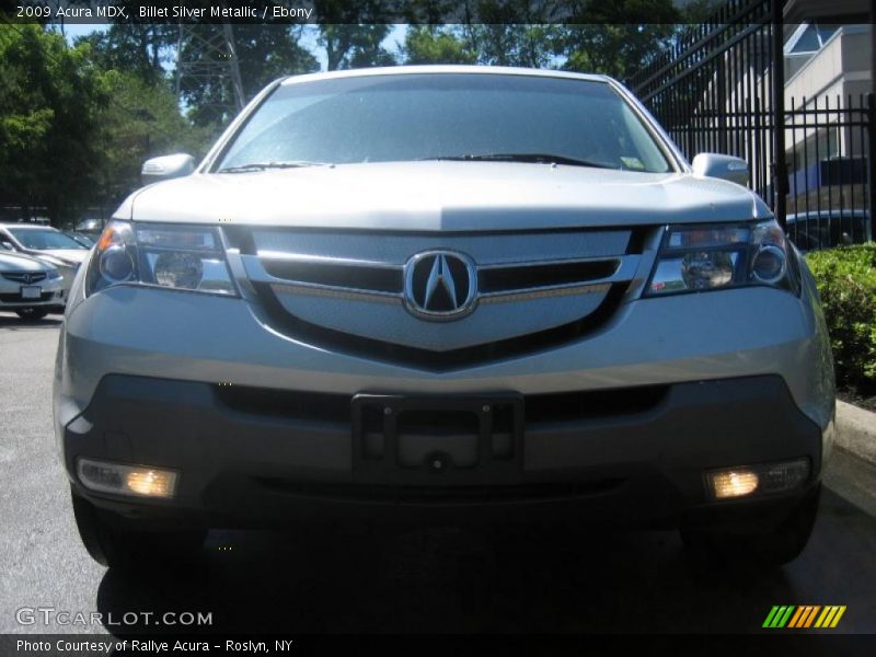 Billet Silver Metallic / Ebony 2009 Acura MDX