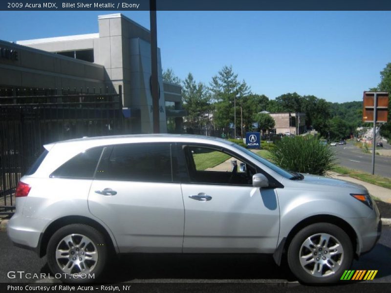 Billet Silver Metallic / Ebony 2009 Acura MDX