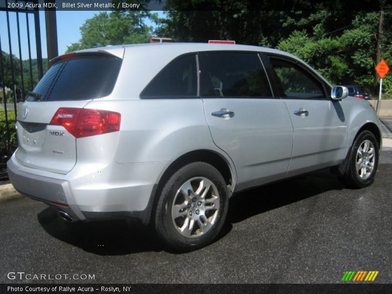 Billet Silver Metallic / Ebony 2009 Acura MDX