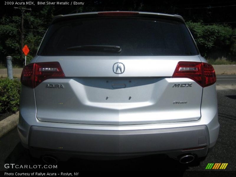 Billet Silver Metallic / Ebony 2009 Acura MDX