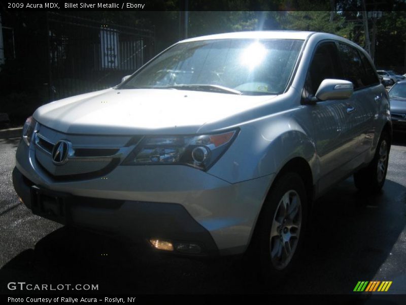 Billet Silver Metallic / Ebony 2009 Acura MDX