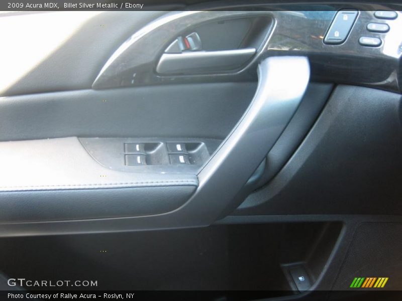 Billet Silver Metallic / Ebony 2009 Acura MDX