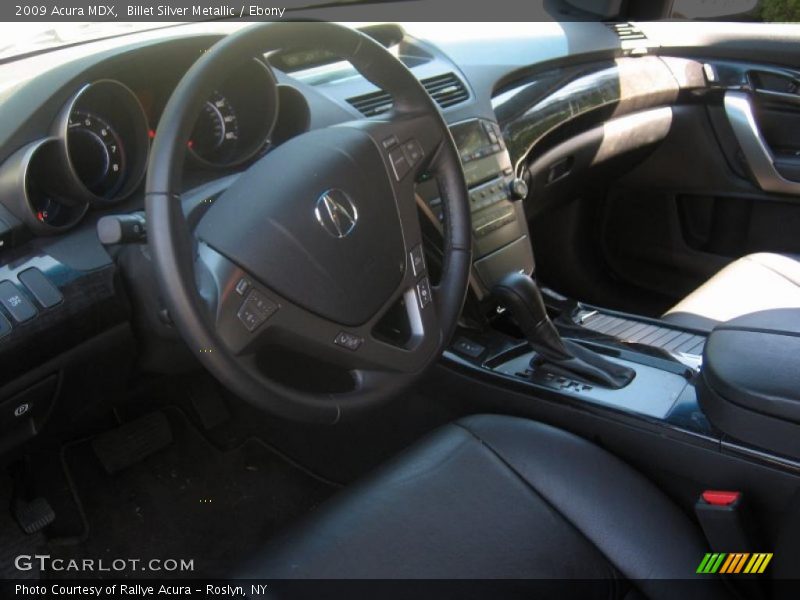 Billet Silver Metallic / Ebony 2009 Acura MDX