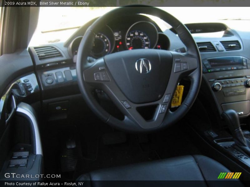 Billet Silver Metallic / Ebony 2009 Acura MDX