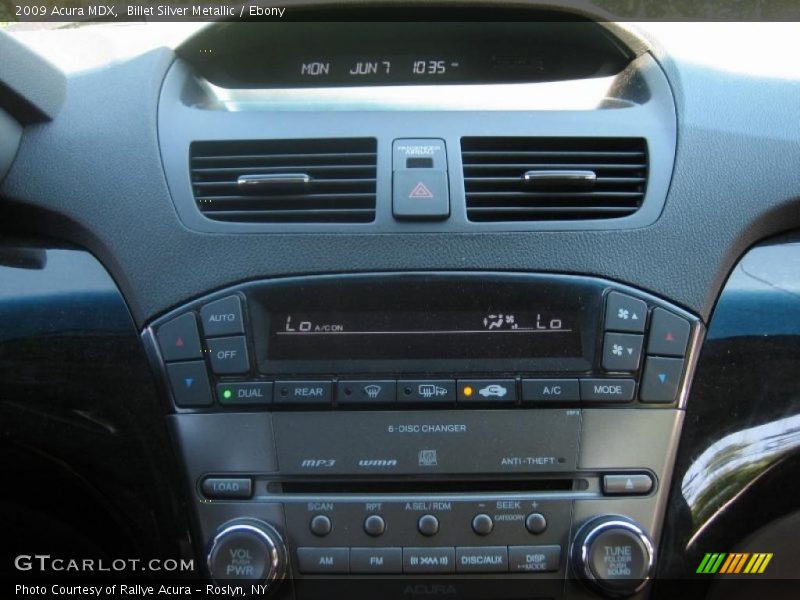 Billet Silver Metallic / Ebony 2009 Acura MDX