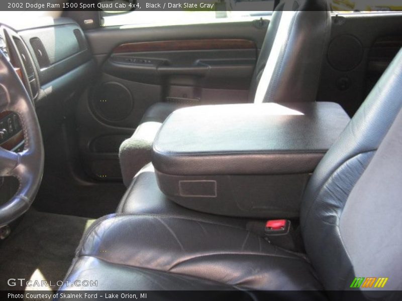 Black / Dark Slate Gray 2002 Dodge Ram 1500 Sport Quad Cab 4x4