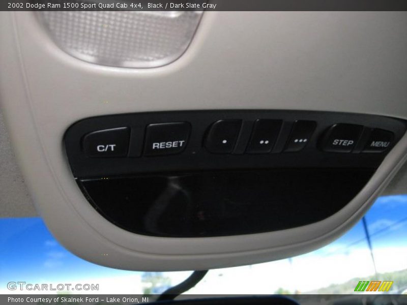 Black / Dark Slate Gray 2002 Dodge Ram 1500 Sport Quad Cab 4x4
