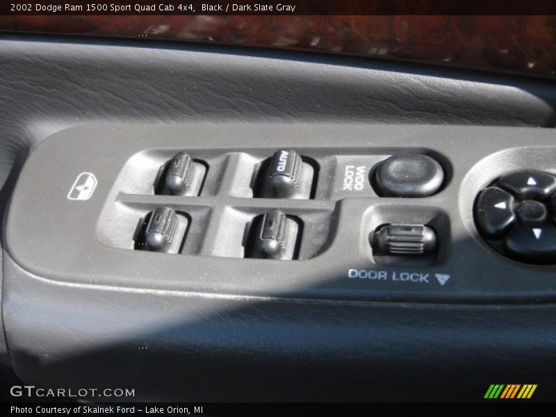 Black / Dark Slate Gray 2002 Dodge Ram 1500 Sport Quad Cab 4x4