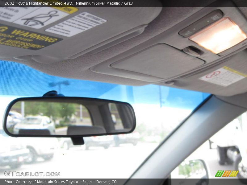 Millennium Silver Metallic / Gray 2002 Toyota Highlander Limited 4WD
