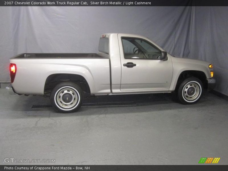 Silver Birch Metallic / Light Cashmere 2007 Chevrolet Colorado Work Truck Regular Cab