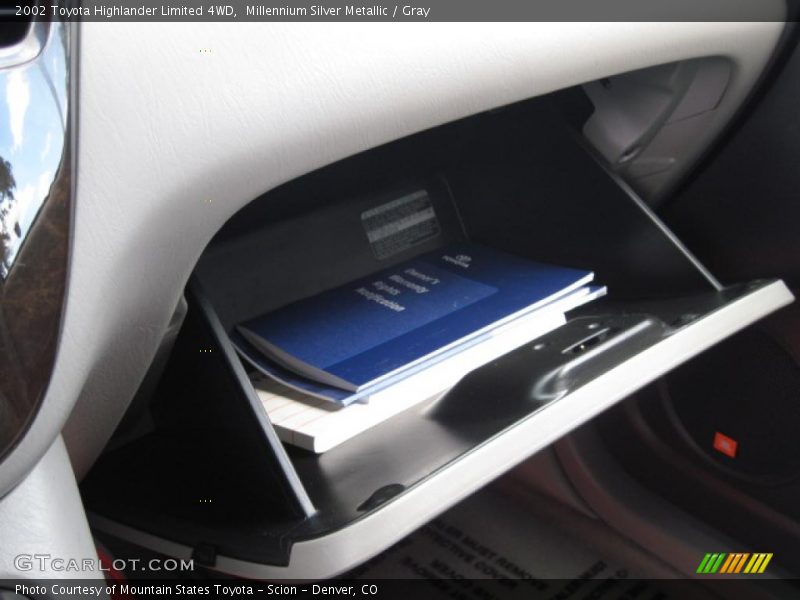 Millennium Silver Metallic / Gray 2002 Toyota Highlander Limited 4WD