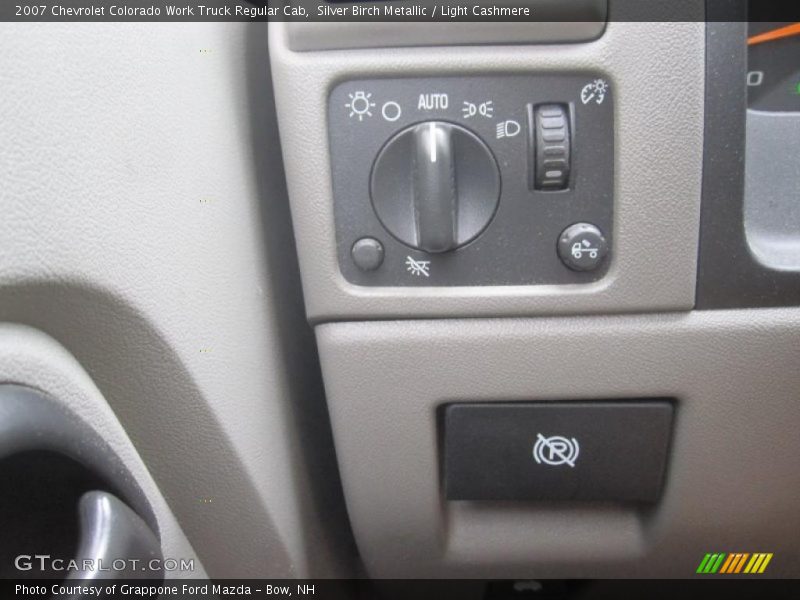 Silver Birch Metallic / Light Cashmere 2007 Chevrolet Colorado Work Truck Regular Cab