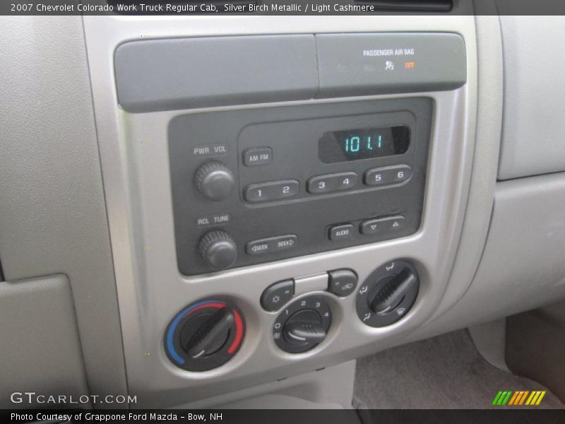 Silver Birch Metallic / Light Cashmere 2007 Chevrolet Colorado Work Truck Regular Cab