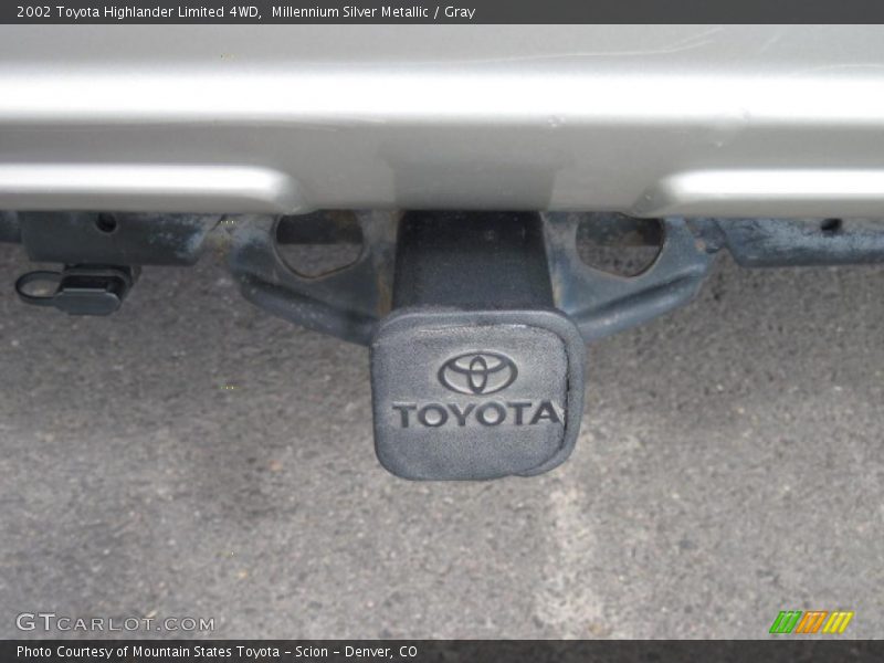 Millennium Silver Metallic / Gray 2002 Toyota Highlander Limited 4WD