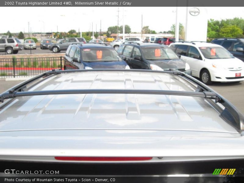 Millennium Silver Metallic / Gray 2002 Toyota Highlander Limited 4WD