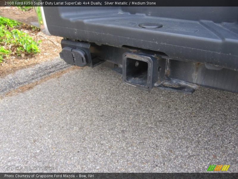 Silver Metallic / Medium Stone 2008 Ford F350 Super Duty Lariat SuperCab 4x4 Dually