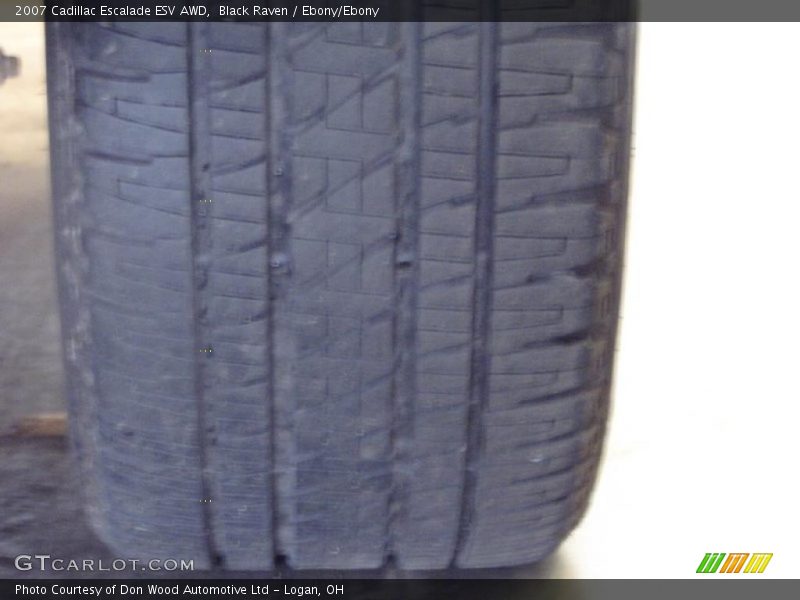 Black Raven / Ebony/Ebony 2007 Cadillac Escalade ESV AWD