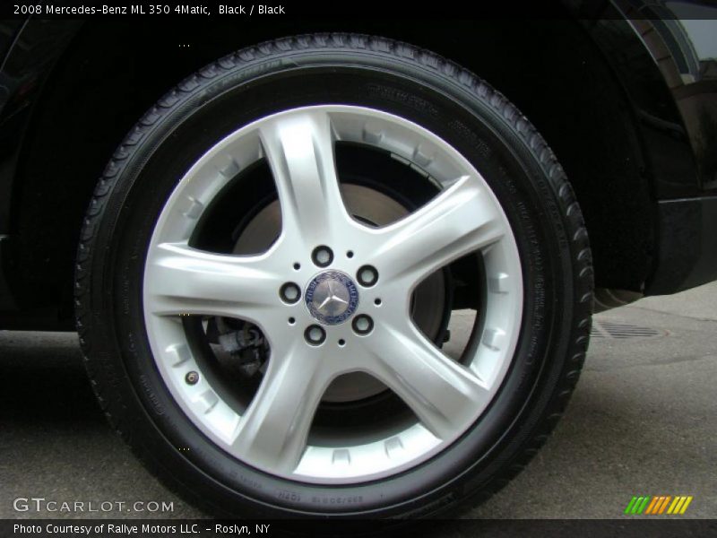 Black / Black 2008 Mercedes-Benz ML 350 4Matic